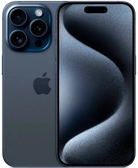 Apple iPhone 15 Pro 256GB A3104,2 SIM (синий титан)
